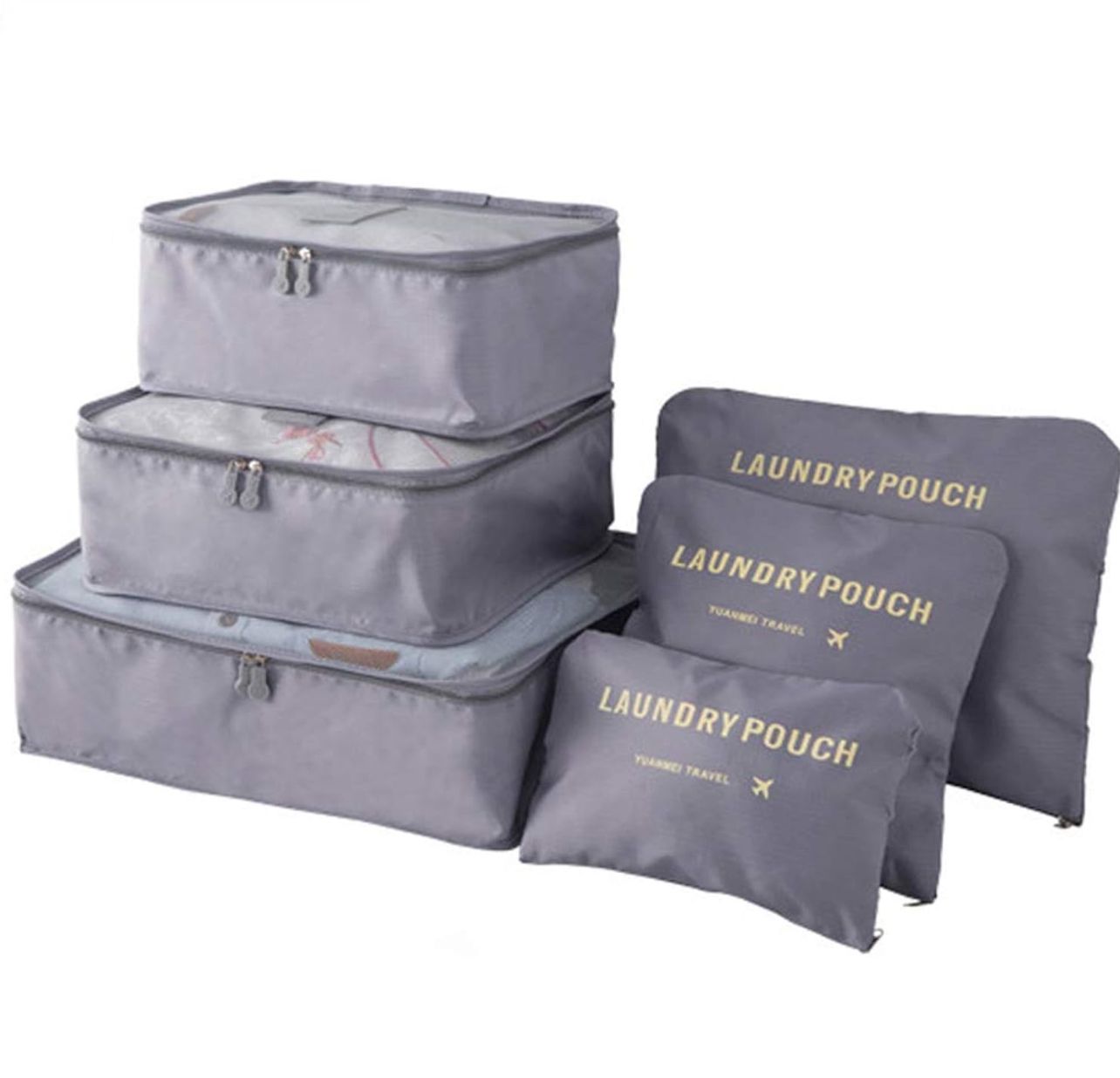 Bolsas organizadoras viajeras x6