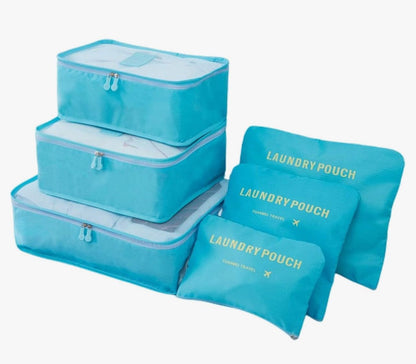 Bolsas organizadoras viajeras x6