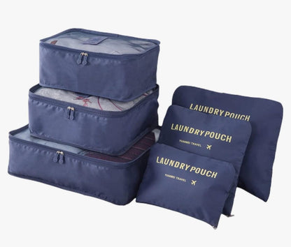 Bolsas organizadoras viajeras x6