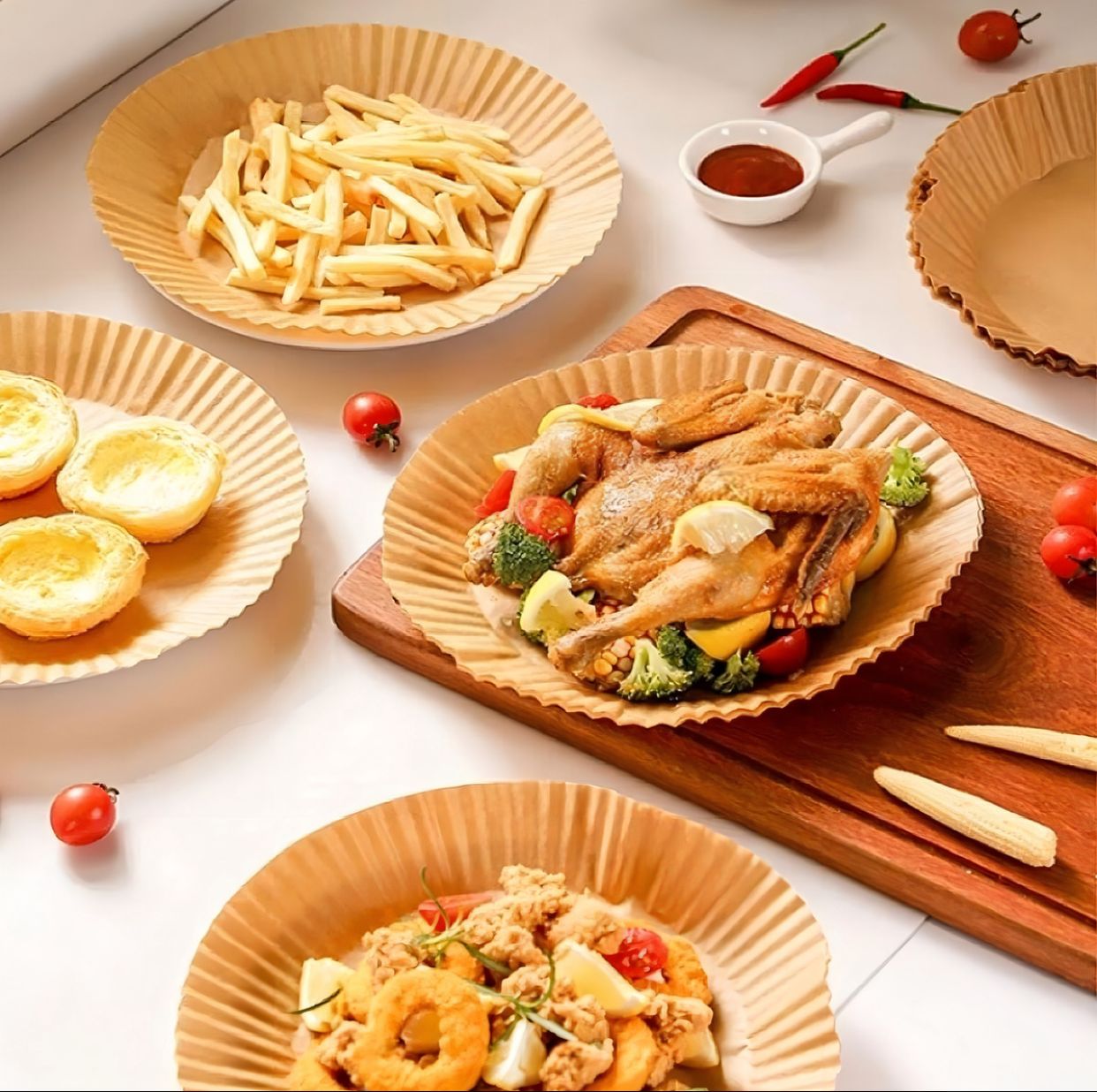 PAPEL PARA FREIDORA DE AIRE X 50UND