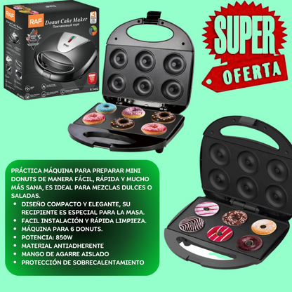 Maquina Para Mini Donas 850 Wats