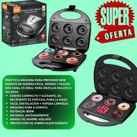 Maquina Para Mini Donas 850 Wats