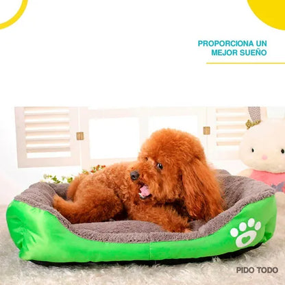 Cama para mascota acolchada