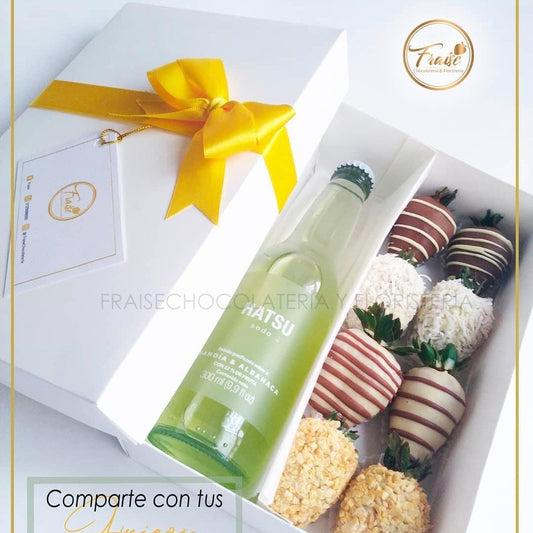 Caja Hatsu de 8 Fresas