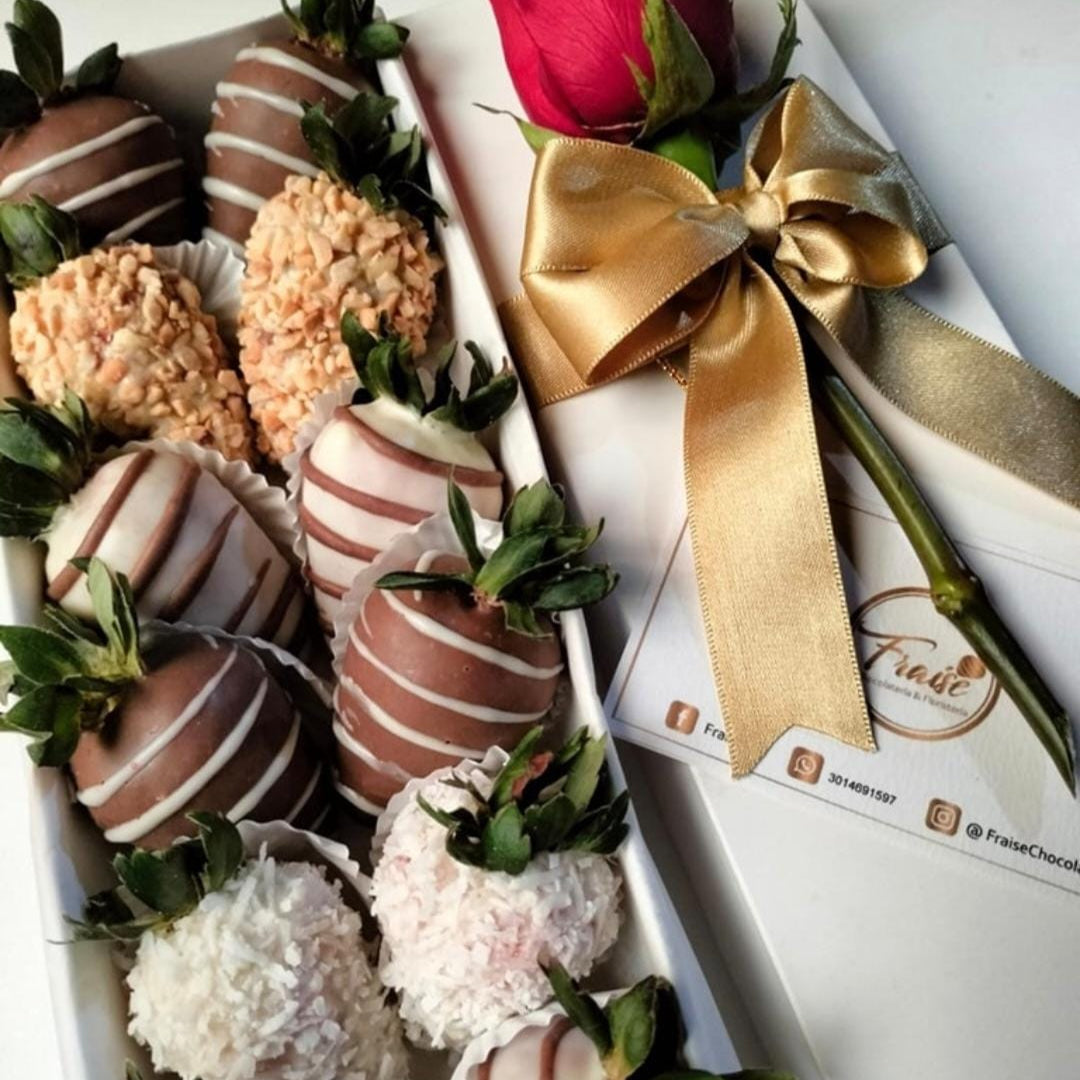Caja de 12 Fresas